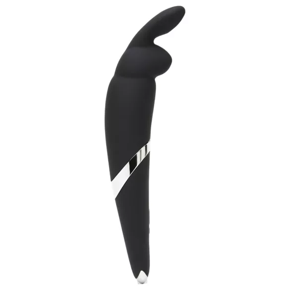 Happyrabbit - masažer vibrator s baterijom - crni
