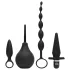 Fifty Shades of Grey - analni set 4u1 - crna