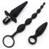 Pedeset nijansi sive Take It Slow - 4u1 analni set (crni)