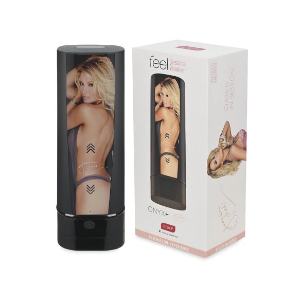 Kiiroo Onyx+ Jessica Drake - interaktivni masturbator (crni)