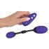 GoGasm Dupla Vibrator Jaje (ljubičasto-crno)