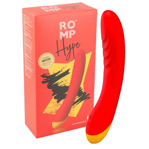 ROMP Hype - vodootporni G-točka vibrator (narančasti)