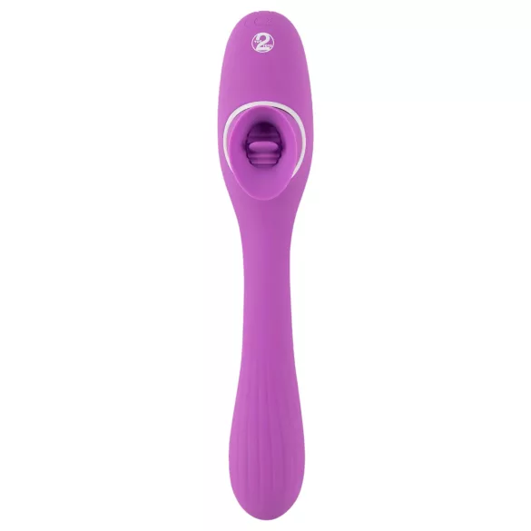 You2Toys - vibrator s 2 funkcije - akumulatorski 2u1 - ljubičasti
