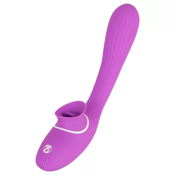 You2Toys - vibrator s 2 funkcije - akumulatorski 2u1 - ljubičasti