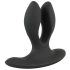 XOUXOU - crni dvokraki analni vibrator na akumulator