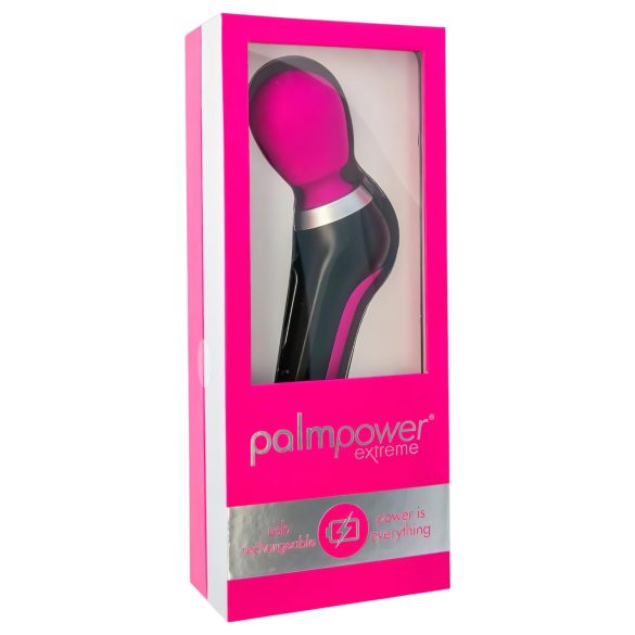PalmPower Extreme Wand - akumulatorski vibrator (ružičasto-crni)