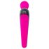 PalmPower Extreme Wand - masažni vibrator na baterije - pink/crna
