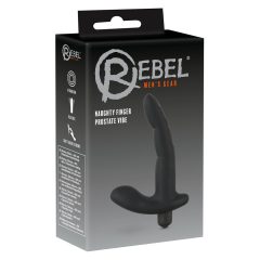 Rebel Naughty Finger - vibrator za prostatu (crni)