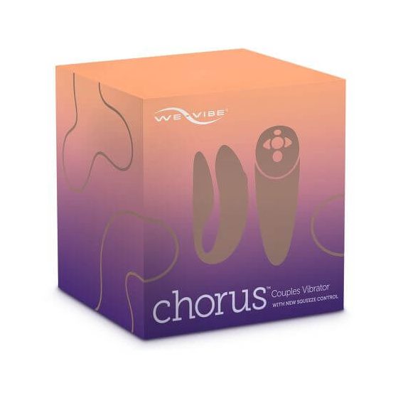 We-Vibe Chorus - punjivi vibrator za pametne parove (ljubičasti)