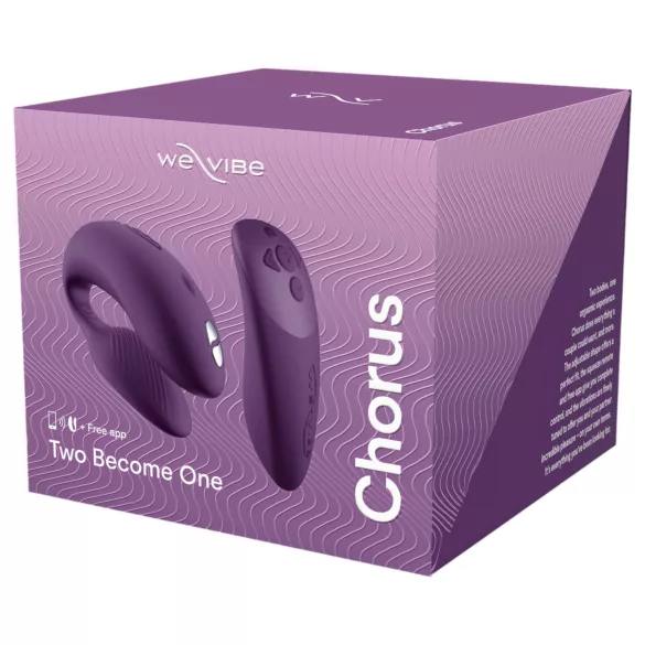 We-Vibe Chorus - pametni parni vibrator na puni батарije (ljubičasti)