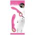 You2Toys - Dual Petit - punjivi, 2-motorni vibrator (ružičasti)
