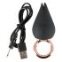 Belou - punjivi, vodootporni klitoris vibrator (crni)