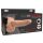 Fetish Strap-On 6 - podesivi, šuplji vibrator (prirodni izgled)