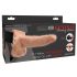 Fetish Strap-On 6 - podesivi, šuplji vibrator (prirodni izgled)