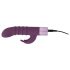 Rabbit Vibe - punjivi G-točka vibrator s klitoralnim nastavkom (ljubičasti)