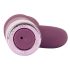 Rabbit Vibe - punjivi G-točka vibrator s klitoralnim nastavkom (ljubičasti)