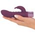 Rabbit Vibe - punjivi G-točka vibrator s klitoralnim nastavkom (ljubičasti)