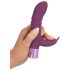 Rabbit Vibe - punjivi G-točka vibrator s klitoralnim nastavkom (ljubičasti)