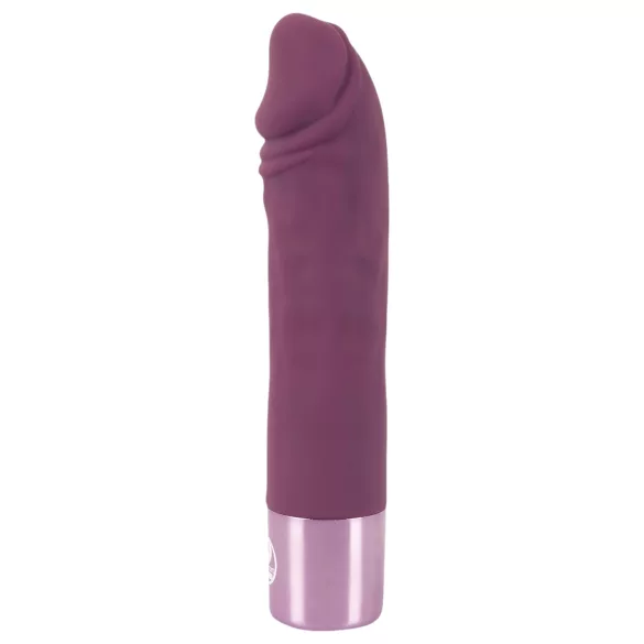 You2Toys Elegant Realistic - vibrator na punjenje - vodootporan - ljubičasta