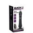 Black Velvet - punjivi crni analni vibrator s impulzima