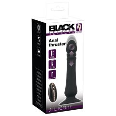 Black Velvet - analni vibrator na baterije (crni)