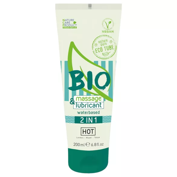 HOT Bio 2IN1 - lubrikant na bazi vode i gel za masažu - 200ml