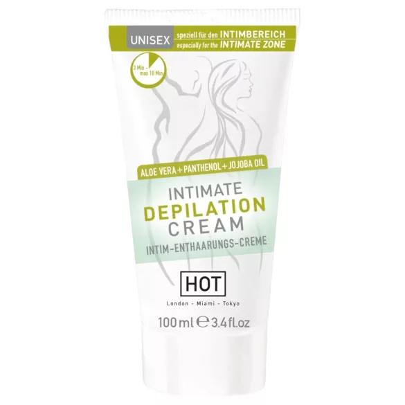 HOT Intimate - intim depilacijska krema sa špatulom - 100ml