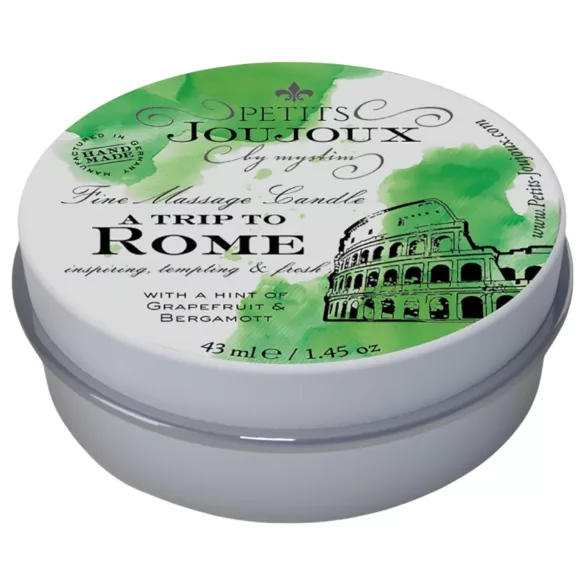 Petits Joujoux Rome - masažna svijeća - grejp bergamot - 43ml