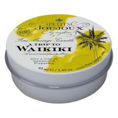  Petits Joujoux Waikiki - svijeća za masažu - kokos-ananas (43ml)