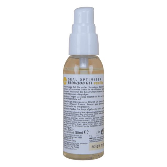Blowjob Gel - oralni lubrikacijski gel - vanilija (50 ml)