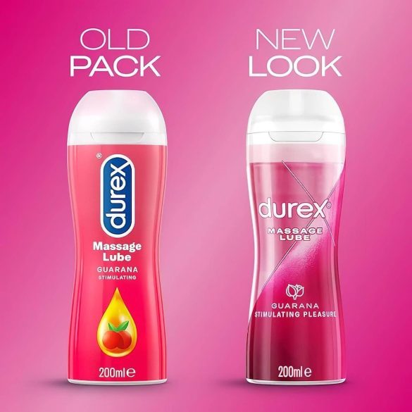 Durex - masažno ulje 2u1 - guarana - 200ml