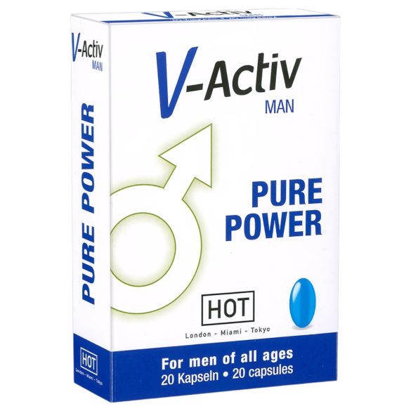 V-Active - kapsule za potenciju za muškarce - dodatak prehrani (20 kom)