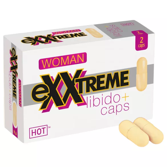 Hot exxtreme - kapsule za libido za žene - dodatak prehrani - 2 komada