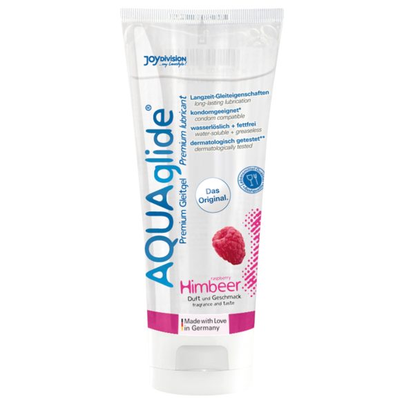 AQUAglide - lubrikant s okusom maline (100ml)