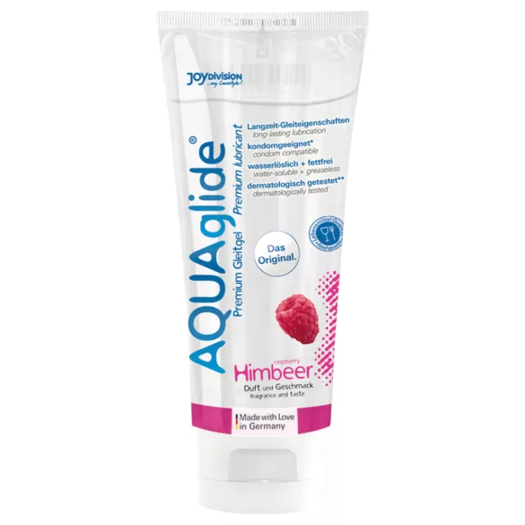 AQUAglide - lubrikant na bazi vode - malina - 100ml