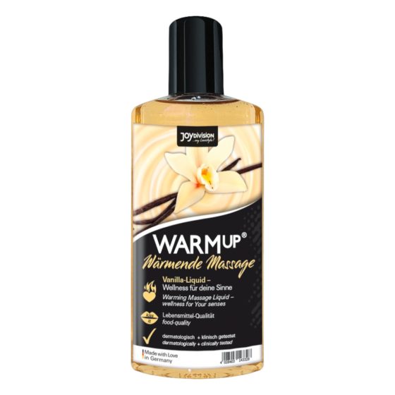 JoyDivision WARMup - zagrijavajuće ulje za masažu - vanilija (150ml)
