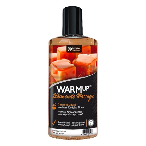 JoyDivision WARMup - zagrijavajuće ulje za masažu - karamela (150ml)