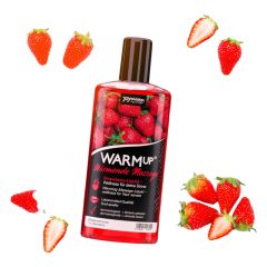   JoyDivision WARMup - zagrijavajuće ulje za masažu - jagoda (150ml)