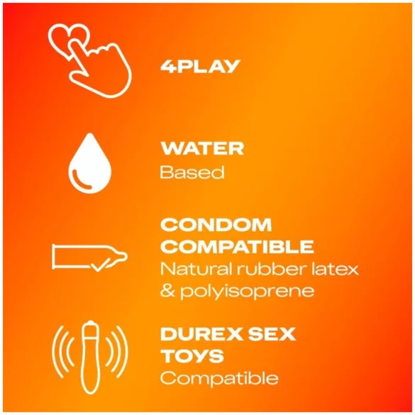 Durex - masažno ulje i lubrikant 2u1 - ylang ylang - 200ml