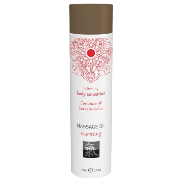Shiatsu Warming - masažno ulje - korijander i sandalovina 100ml