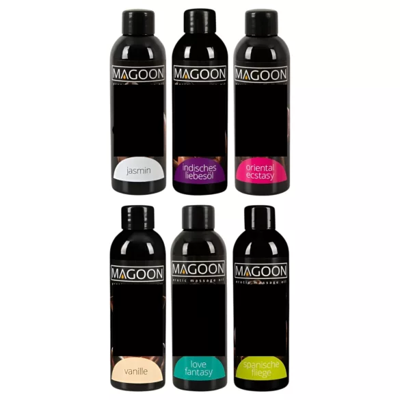 Magoon - set masažnih ulja - 6x100ml