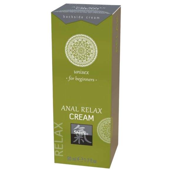 HOT Shiatsu Anal Relax - umirujuća analna krema za podmazivanje (50ml)