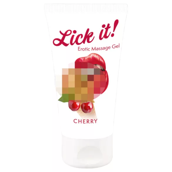 Lick it! - jestivi lubrikant 2u1 - okus trešnja - 50ml