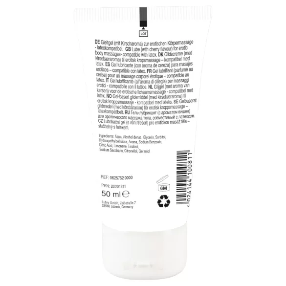 Lick it! - jestivi lubrikant 2u1 - okus trešnja - 50ml