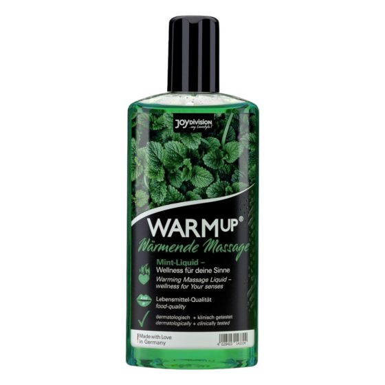 JoyDivision WARMup - zagrijavajuće ulje za masažu - menta (150ml)