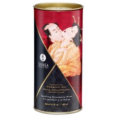   Shunga - zagrijavajuće ulje za masažu - šampanjac-jagoda (100 ml)