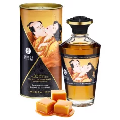   Shunga - masažno ulje s efektom zagrijavanja - karamela - 100ml