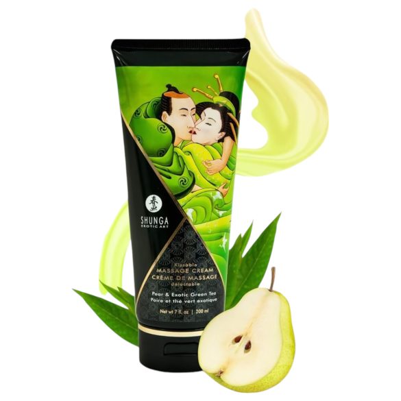 Shunga - Kremasta masaža - Kruška (200ml)