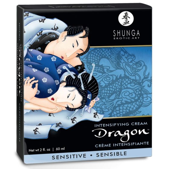 Shunga Dragon Sensitive - intimni gel za muškarce (60 ml)
