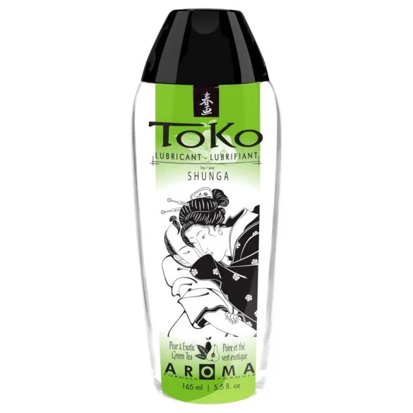 Shunga Toko - lubrikant na bazi vode - kruška zeleni čaj - 165ml